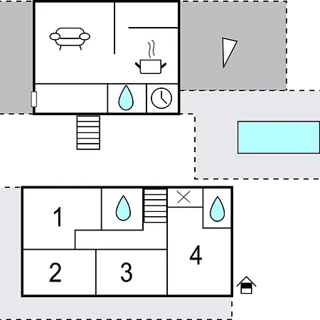 Vakantiehuis 4 Bedroom Cozy In Gruda